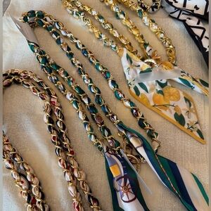 ✨ Luxury-Inspired Chain Scarf Bag Strap – Chic & Versatile ✨